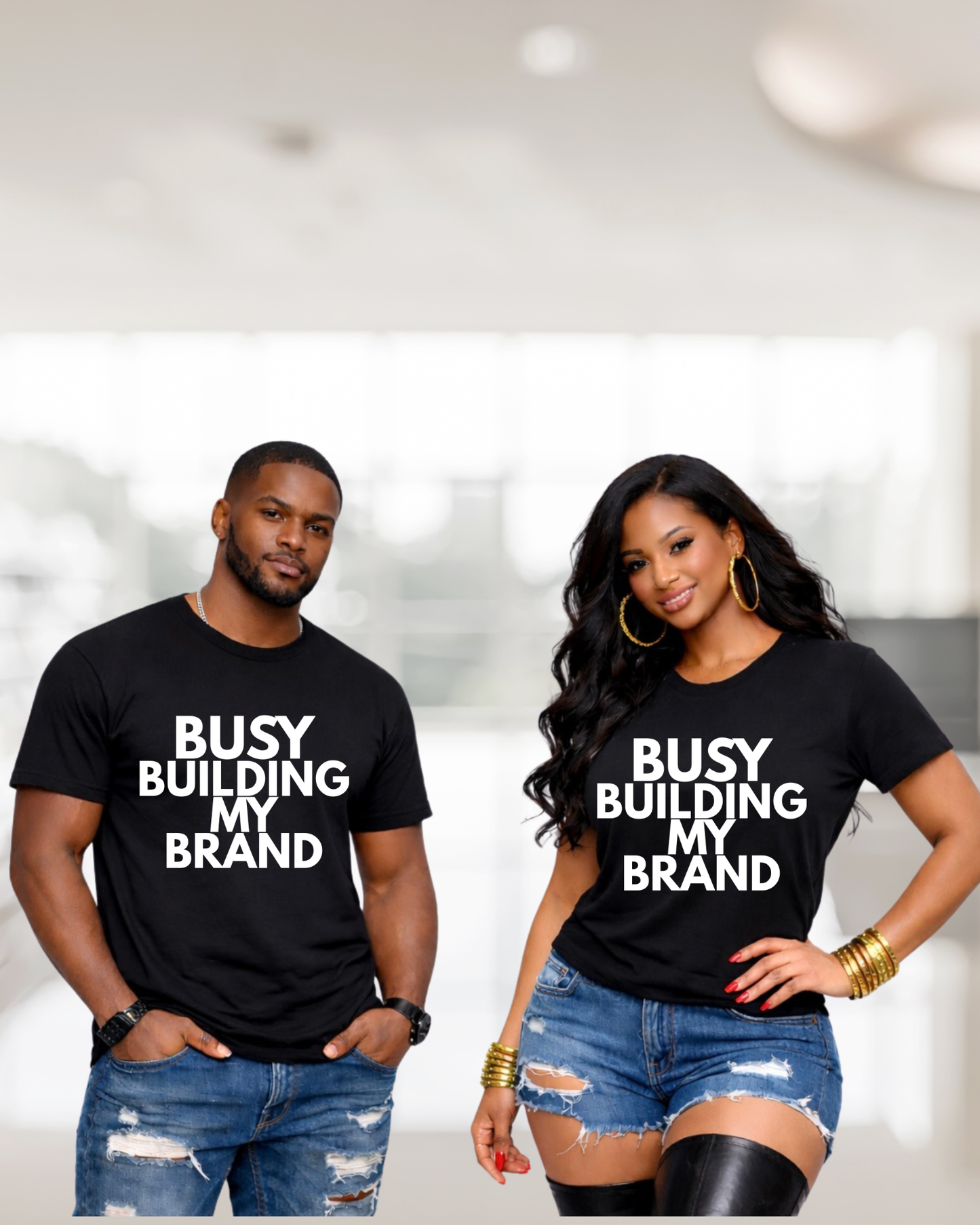 Busy Building My Brand Unisex Tee