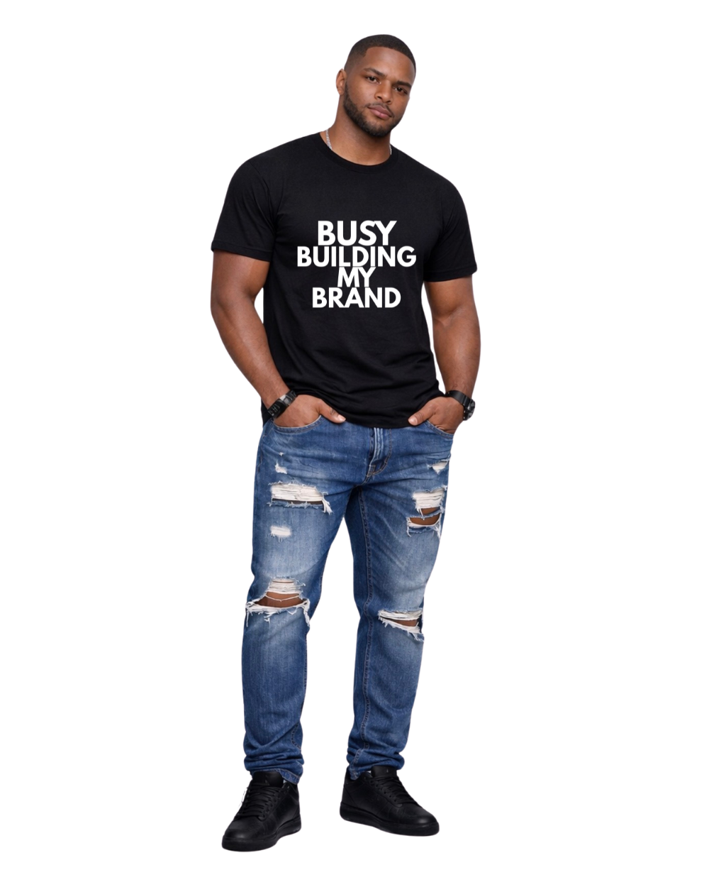 Busy Building My Brand Unisex Tee